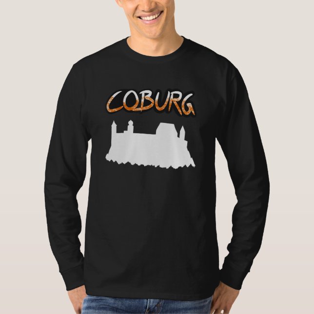 T-shirt Château de Coburg Mit Der Veste Coburg (Devant)