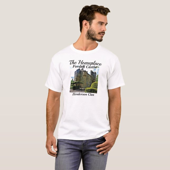 T-shirt Château de Fordell - Henderson Clan (Devant entier)