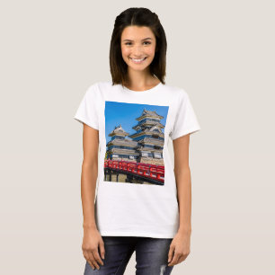 T-shirt Château de Matsumoto et pont