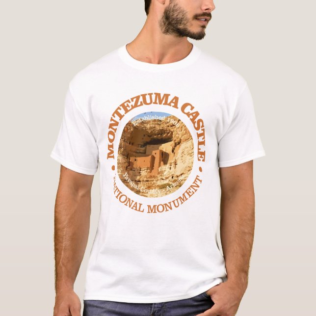 T-shirt Château de Montezuma (NM) (Devant)