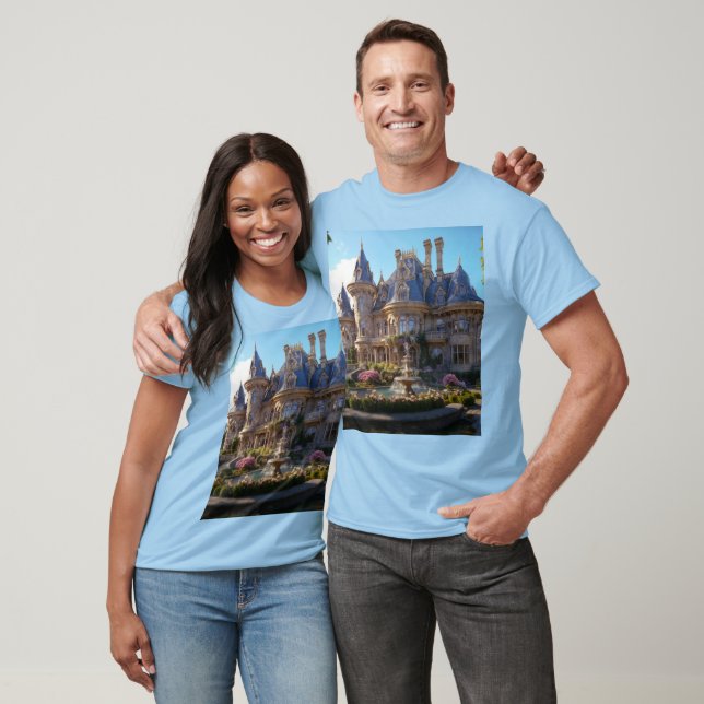 T-shirt Château de Splendor victorien (Unisexe)