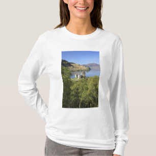 T-shirt Château d'Eilean Donan, Écosse. Le célèbre Eilean