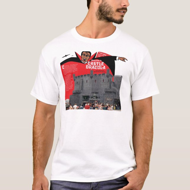 T-shirt Château Dracula dans Wildwood, New Jersey (Devant)