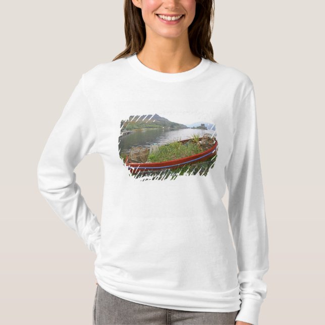 T-shirt Château Eilean Donan, Écosse. Le célèbre Eilean 4 (Devant)
