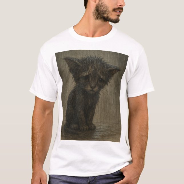 T-shirt chaton (Devant)