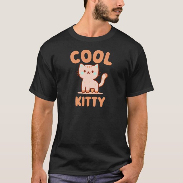T-shirt Chaton Cool (Devant)