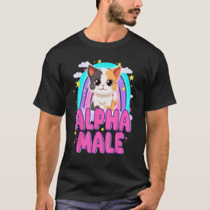 T-shirt Chaton drôle de chat mâle alpha pour hommes femmes