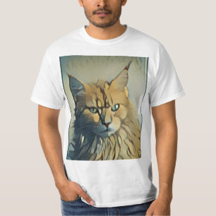 T-shirt Chaton Drôle Et Adorable