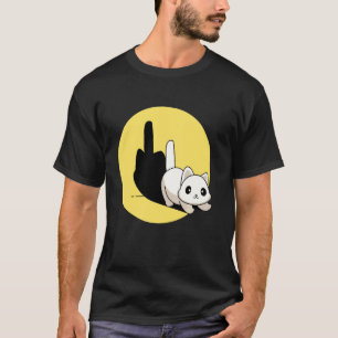 T-shirt Chaton Drôle Ombre - Amateur de Chat