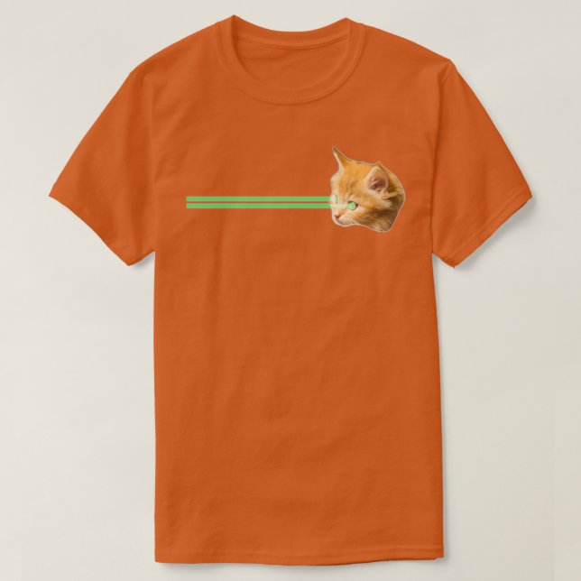 T-shirt Chaton laser (Design devant)