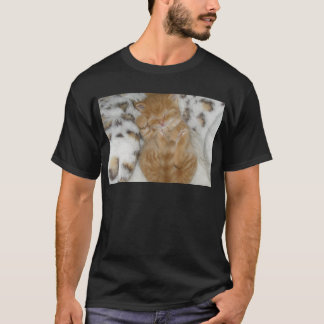T-shirt Chaton roux endormi super mignon