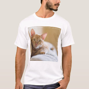 T-shirt Chaton se trouvant sur le divan