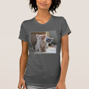 T-shirt Chatons curieux