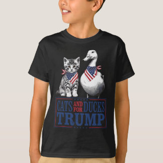 T-shirt Chatons pour Trump Chats et Canards pour Trump Van