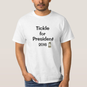 T-shirt Chatouillez pour le président 2016 bouilleurs de