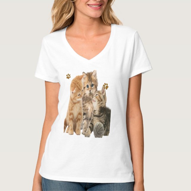 T-shirt Chats (Devant)