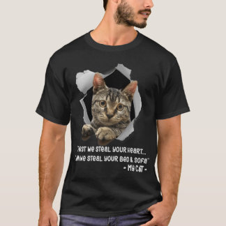 T-shirt Chats 365 Chat Canapé Drôle Sayings Amoureux des c