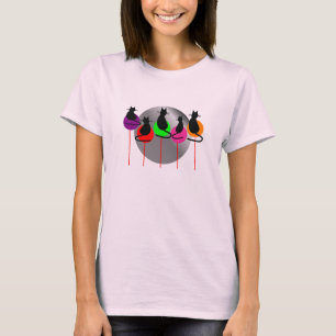 T-shirt chats 5 de lucette
