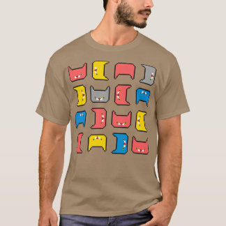 T-shirt Chats 8 bits