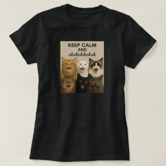 T-shirt Chats bavardant, gazouillis, ekekek