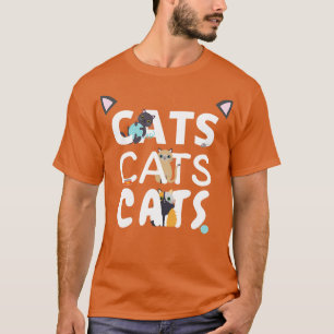 T-shirt Chats Chats Chats Chats 4