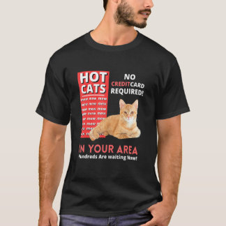 T-shirt Chats Chauds Ca Dans Votre Région