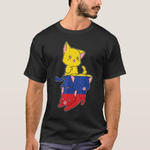 T-shirt Chats Colombie Colombie Colombien