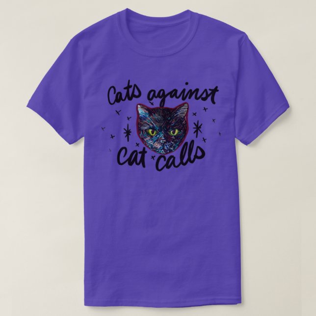 T-shirt Chats contre les catalogues1 (Design devant)