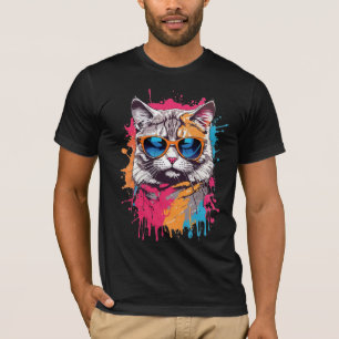 T-shirt Chats cool : "Appelle-moi Apollo"