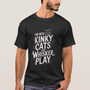 T-shirt Chats coquins et jeux de moustaches, jeu de mots d