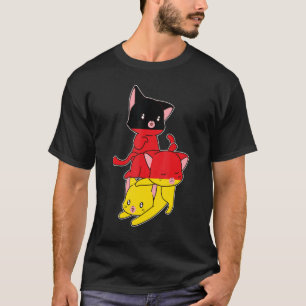 T-shirt Chats d'Allemagne Allemagne Allemand