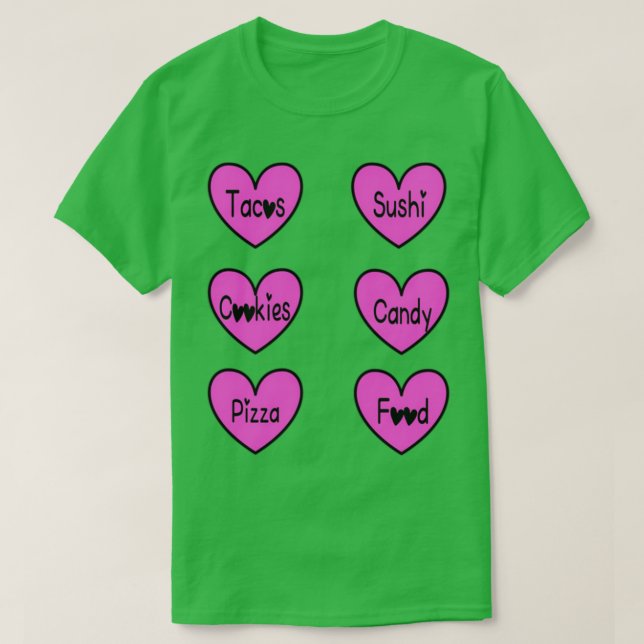 T-shirt chats de jour valentines (18) (Design devant)
