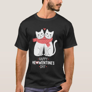 T-shirt Chats de la Saint-Valentin Joyeux Meowentines Day