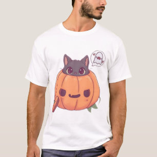 T-shirt chats d'Halloween