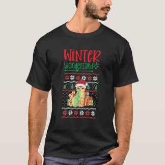 T-shirt Chats d'hiver Joyeux Noël Chat Amour Chats