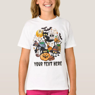 T-shirt Chats drôles de Halloween Fête