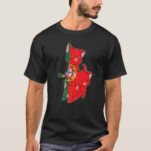 T-shirt Chats du Portugal Portugais Portugal