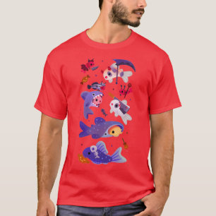 T-shirt Chats éffrayants de Cory