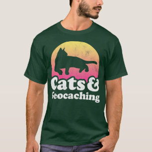 T-shirt Chats et cadeaux de géocaching