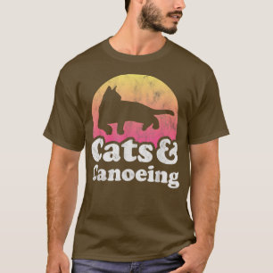 T-shirt Chats et canoë Chat et canoë hommes ou femmes