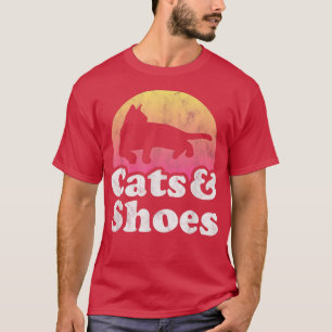 T-shirt Chats et chaussures Chats et chaussures hommes ou 