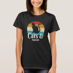 T-shirt Chats Et Courge