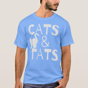 T-shirt Chats et Tats Amusants Amoureux des chats Tatoué E