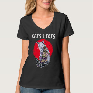 T-shirt Chats Et Tats Chat Tatouage Chats Et Tats 1