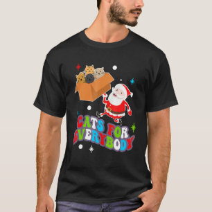 T-shirt Chats Mignons Pour Tout Le Monde Drôles PJs De Noë