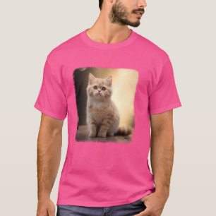 T-shirt Chats Munchkin Chat Kitten Munchkin