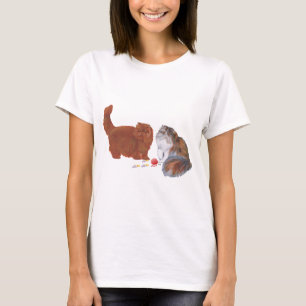 T-shirt Chats Persans à Noël