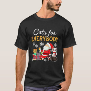 T-shirt Chats pour tous Noël