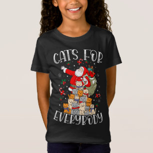 T-Shirt Chats pour tout le monde vilain Noël Chat Drôle No