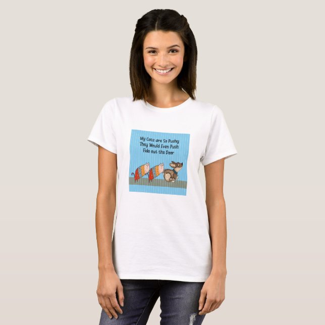 T-shirt Chats Poussins Se Débarrasser du Fido (Devant entier)